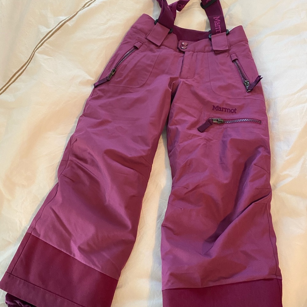 Marmot girls ski pants